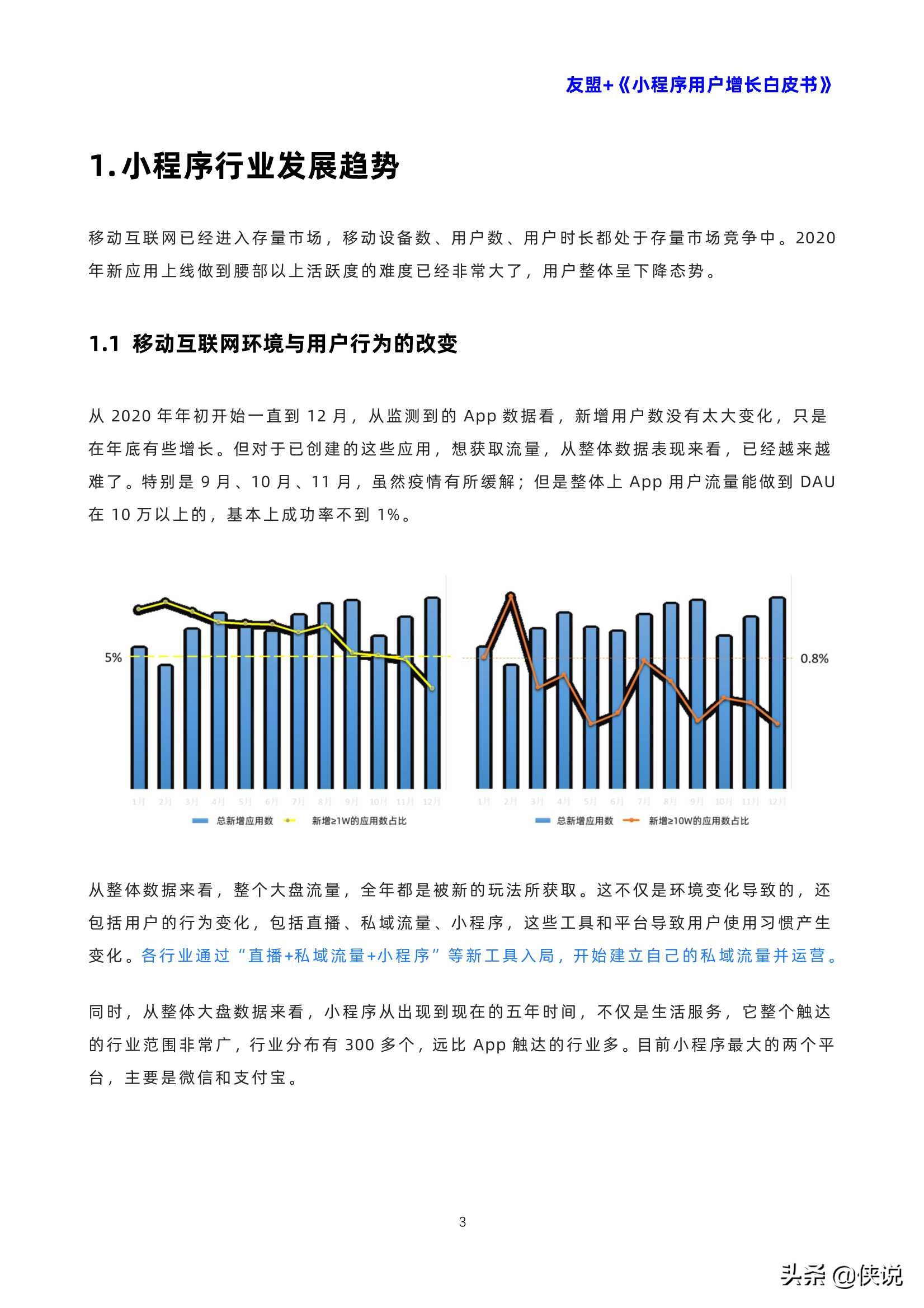 小程序用戶增長(zhǎng)白皮書（友盟）